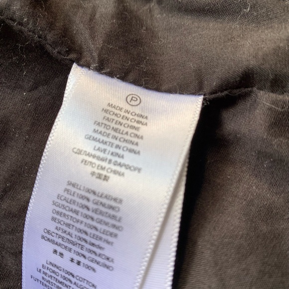 Michael Kors Black Genuine textured soft belted vest multiple zipper clo… - Picture 11 of 16